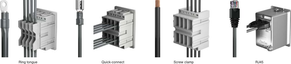 Montaggio prese amperometriche Entrelec Essailec